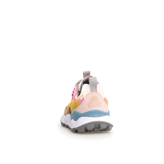 Flower Mountain Yamano 3 Women's Khaki/Pink Trainers - Image 5