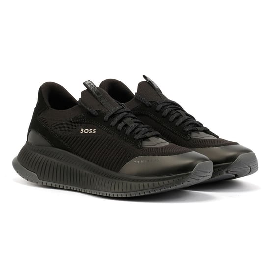 Boss TTNM Evo Men's Black Trainers - Image 1