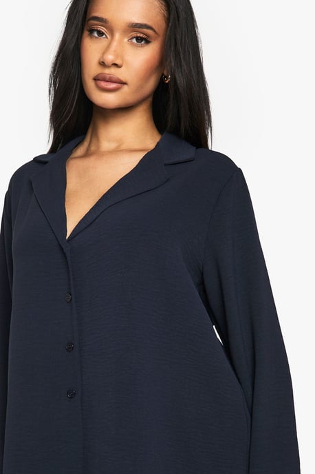 Woven Oversized Shirt & Drawstring Trouser Co-ord - Image 4
