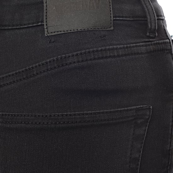 Weekday Womens  Skinny Jeans In Black - Image 3