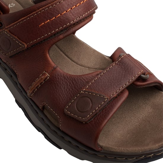 RAFFE-COAST Men's Leather Sport Sandals - Image 2