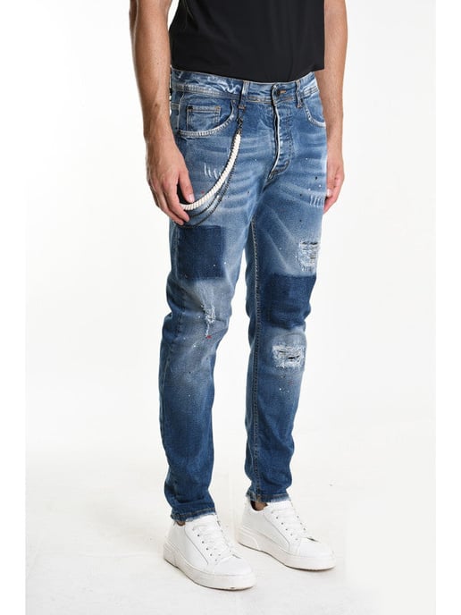 Xagon Man Jeans Men's Blue - Image 3