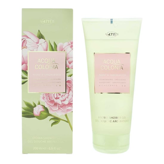 4711 Acqua Colonia Peony & Sandalwood Shower Gel 200ml - Image 1
