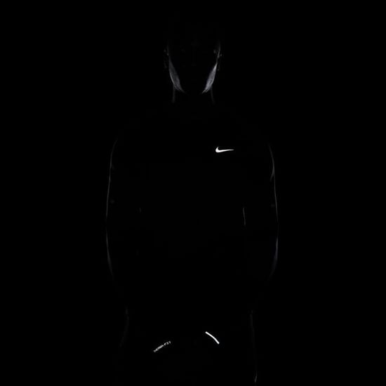 Nike Men's Therma Fit Element Long Sleeve Crew Top Black - Image 6