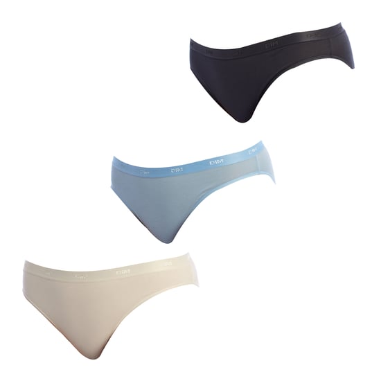 Set van 3 Les Pockets D4H00 Stretch stoffen slips voor dames - Image 1