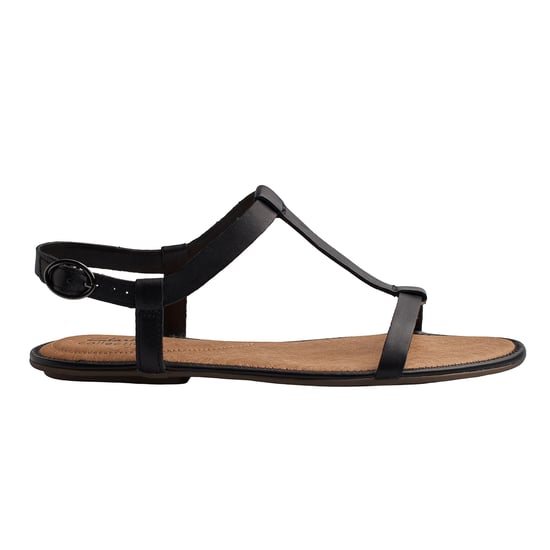 RISI-HOP Women's Flat Leather Sandals - Image 1