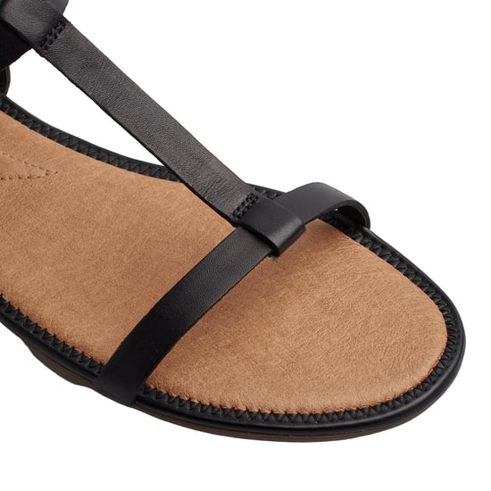 RISI-HOP Women's Flat Leather Sandals - Image 2