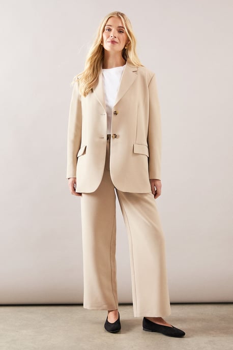 Petite Single Breasted Two Button Blazer - Image 1