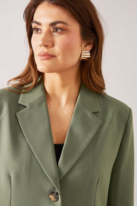 Single Breasted Two Button Blazer - Image 4