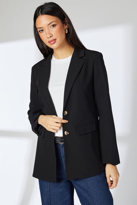 Single Breasted Pocket detail Blazer - Image 1