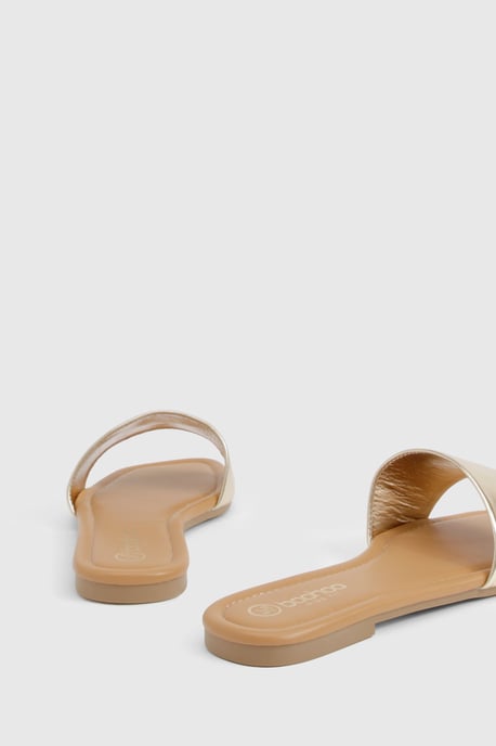 Wide Fit Minimal Mule Sandals - Image 4