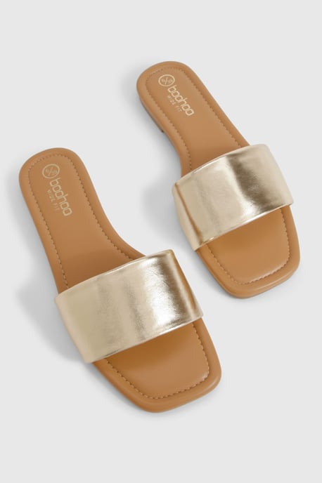 Wide Fit Minimal Mule Sandals - Image 6