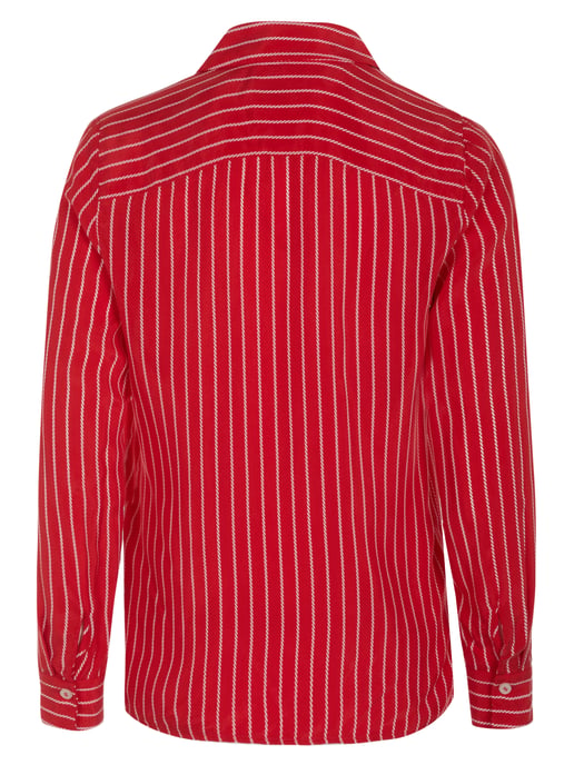 Tommy Hilfiger CUPRO ROPE STP Blouse rood - Image 2