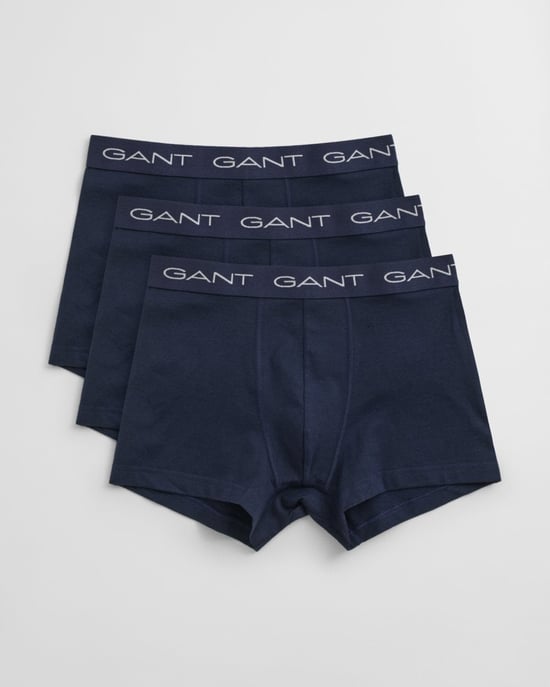 GANT Mens Slim Fit Cotton Jersey Trunks 3-Pack - Image 4