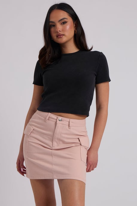 Pink Jackie Pink Utility Skirt - Image 2