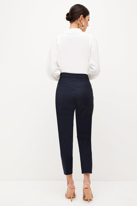 Petite Essential Techno Woven Crop Trouser - Image 3