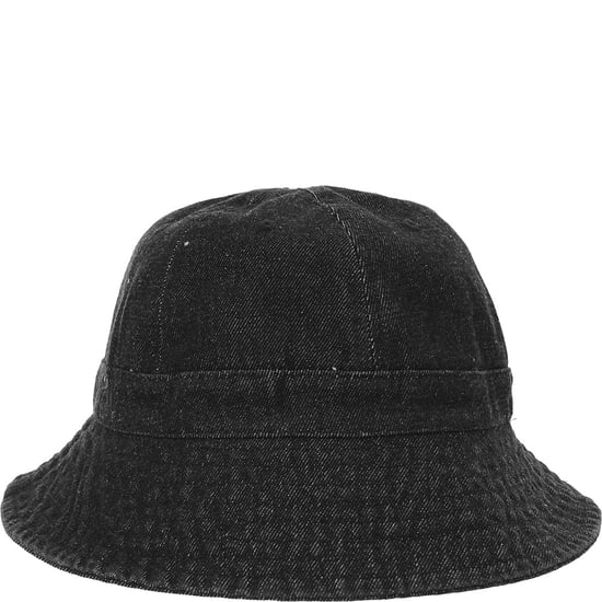 Vintage Supply Womens Black Bell Bucket Hat - Image 2