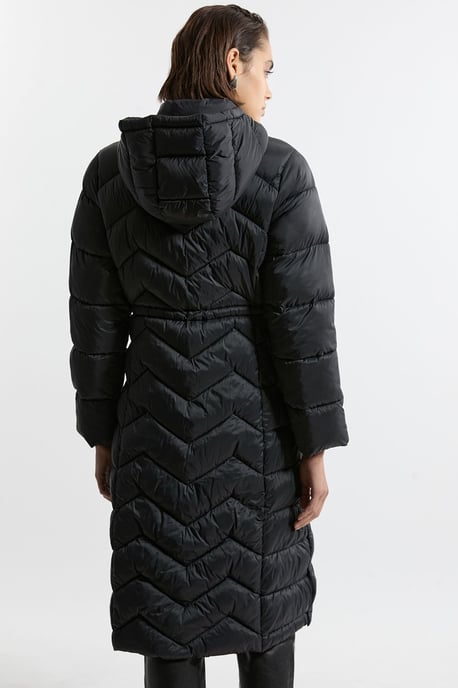 Lightweight Knee Length Packable Coat - Image 3