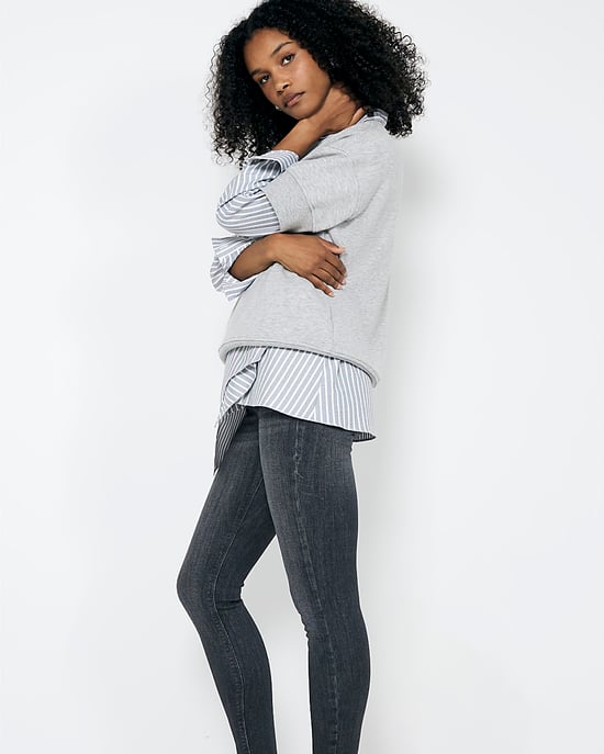 River Island Womens Skinny Jeans Grey Molly Mid Rise - Image 6