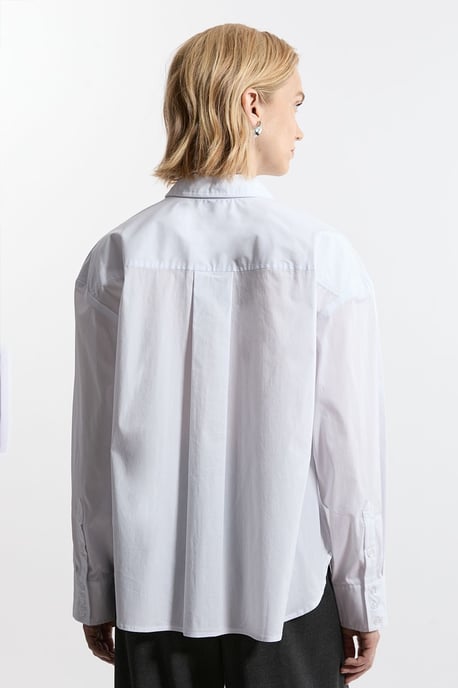 Tailored Cotton Button Through Shirt - Image 5