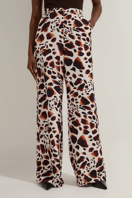 Premium Viscose Linen Woven Straight Leg Trouser - Image 2