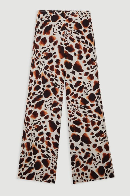 Premium Viscose Linen Woven Straight Leg Trouser - Image 4
