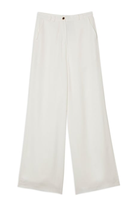 Premium Viscose Linen Woven Straight Leg Trouser - Image 4
