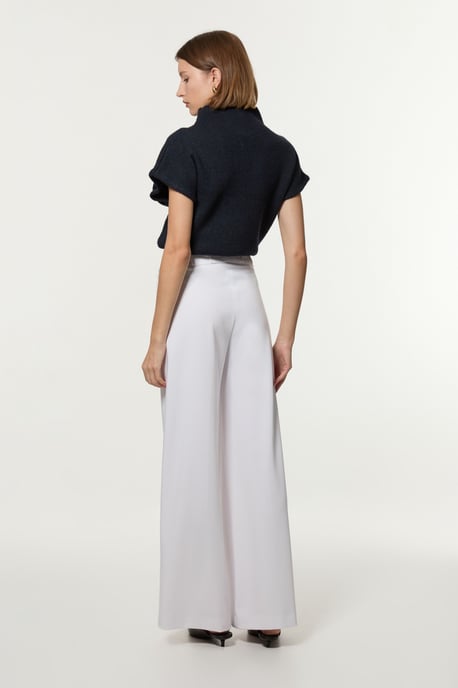 Tailored Stitch Detail Straight Leg Trouser - Image 5
