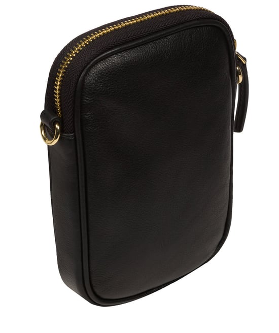 'Alaina' Animal Print Nappa Leather Cross Body Phone Bag - Image 3