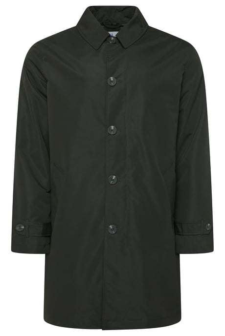 James Grey Hawk Basic Raincoat in Khaki - Image 1