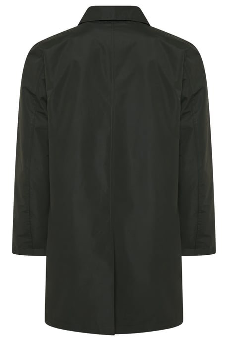 James Grey Hawk Basic Raincoat in Khaki - Image 3