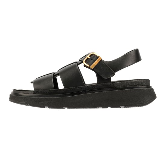 FitFlop GEN-FF Fisherman Dames Zwart Leren Sandalen - Image 6