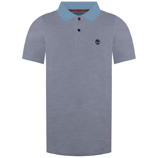 Timberland Pique Mens Light Blue Polo Shirt - Image 1