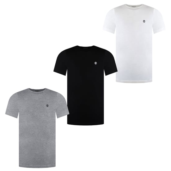 Timberland 3-Pack Basic Mens Assorted T-Shirt - Image 1