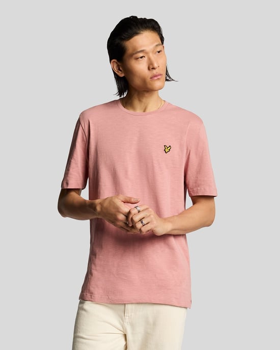 Lyle & Scott Slub T-Shirt - Blauw - Image 1