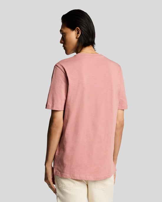 Lyle & Scott Slub T-Shirt - Blauw - Image 3