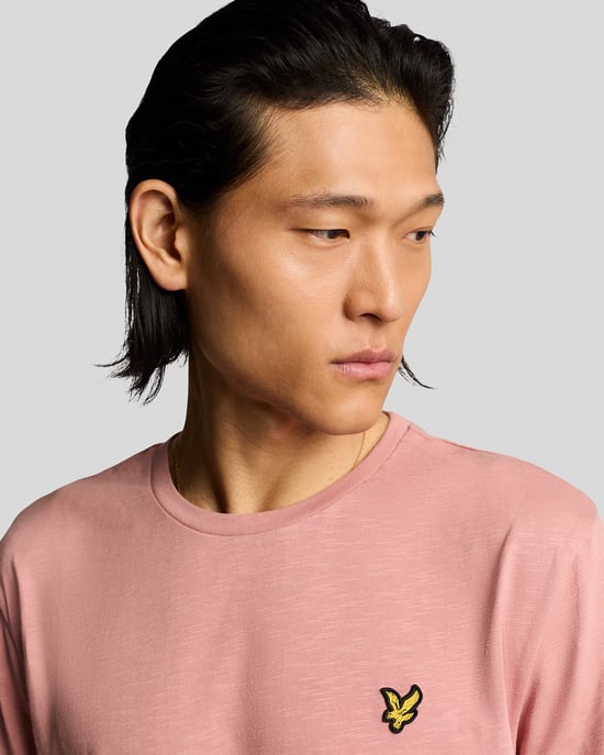 Lyle & Scott Slub T-Shirt - Blauw - Image 4