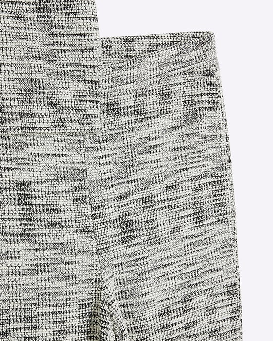 River Island Girls Polo Top & Kickflare Set Grey - Image 4