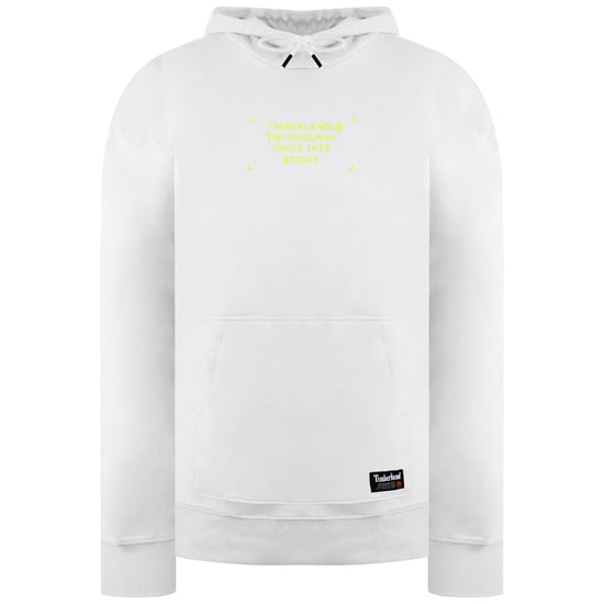 Timberland Relax Mens White Hoodie - Image 1