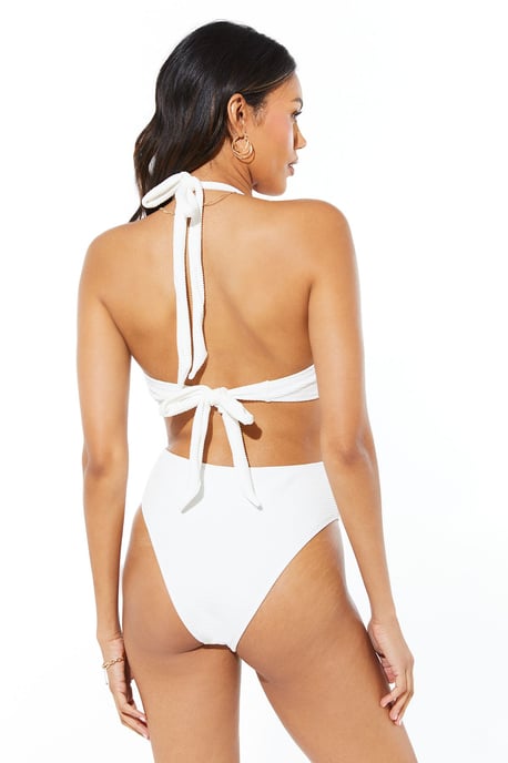 Textured Starfish High Rise Bikini Brief - Image 4