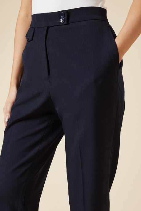 Tab Detail Capri Trouser - Image 4