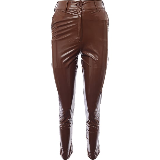 First Distraction The Label Vinyl Slim Trousers - Image 1