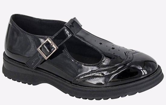 Cipriata Dina Buckle T Bar Juniors School Shoes - Image 1