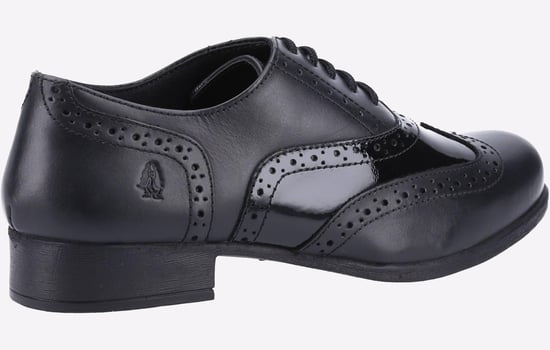 Hush Puppies Kada Patent Leather Junior Girls School Shoes - Image 3