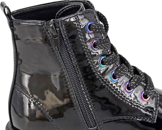 Cipriata Adria 6 Eye Glitter Junior Girls Boots - Image 2