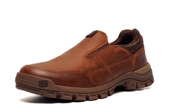 Caterpillar CAT Threshold Mens Leather Slip On Shoes - Image 2
