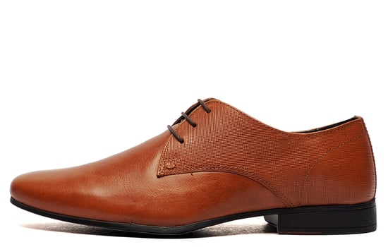 Red Tape Leather Bright Emboss Mens Oxford Shoes - Image 1