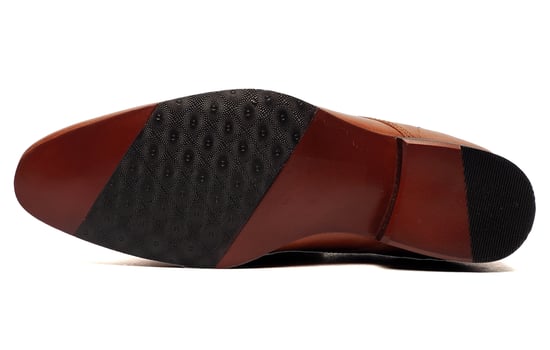 Red Tape Leather Bright Emboss Mens Oxford Shoes - Image 4