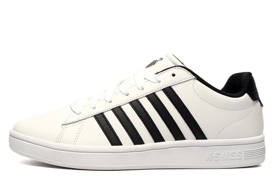 K-Swiss Court Tiebreak Leather Mens Trainers - Image 1