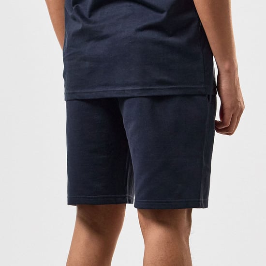 Men's Weekend Offender Lerena Fleece Shorts in Navy - Image 2